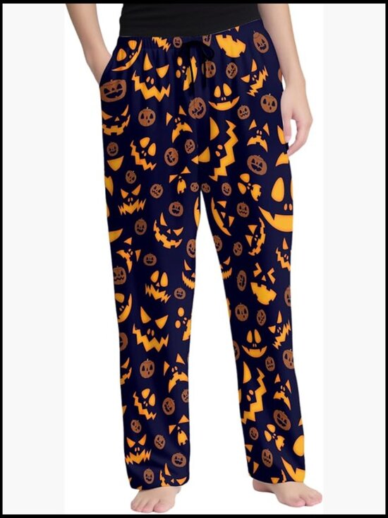 Men's Pajama Pants with Pockets Lightweight Breathable Sleep Pants